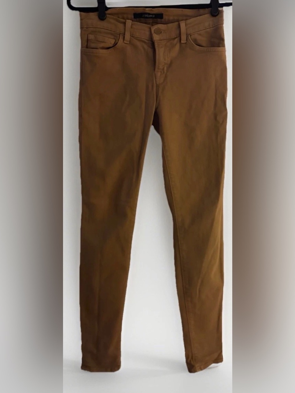 J Brand Mid Rise Skinny Jeans in Camel - Size 26